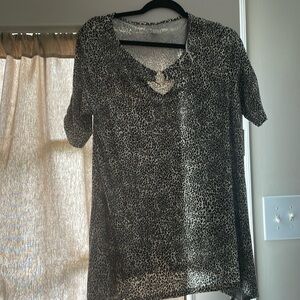 Leopard shirt size L